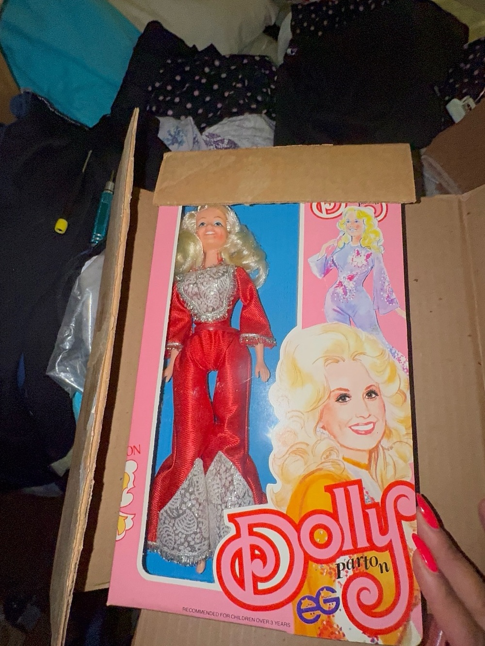Dolly Fashion Doll in Red Outfit